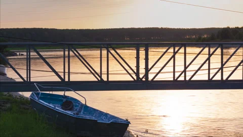 Po River Stock Footage 250262648