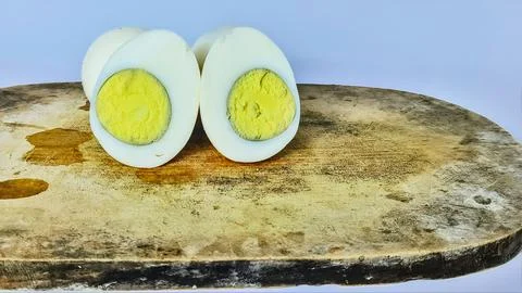 Poached eggs Stock Photos