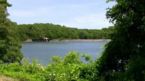 Pocasset river Cape Cod Stock Footage 12135005