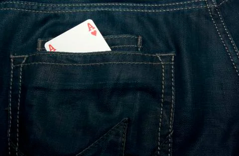Pocket ace Stock Photos