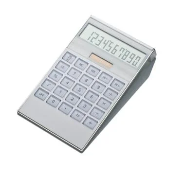 Pocket calculator Foto stock