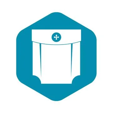 Pocket design icon, simple style Stock Illustration