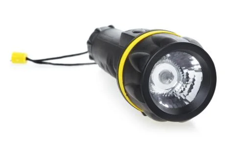 Pocket flashlight Stock Photos