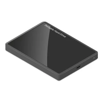 Pocket hdd isometric icon Stock Illustration