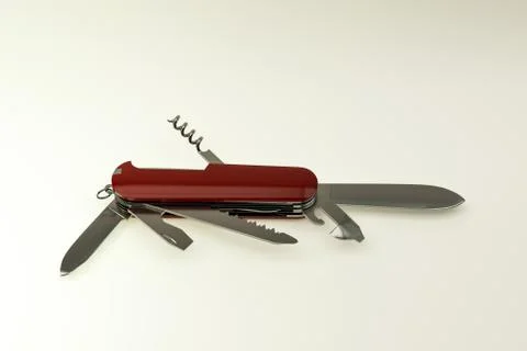 Pocket knife Stock Illustration
