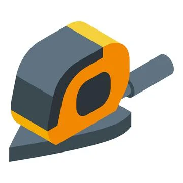 Pocket laser distance meter measuring tool icon isometric view Stock Illustration