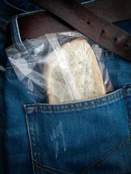 Pocket lunch Stock Photos