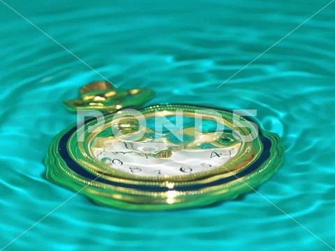 Pocket precious clock Stock Photos
