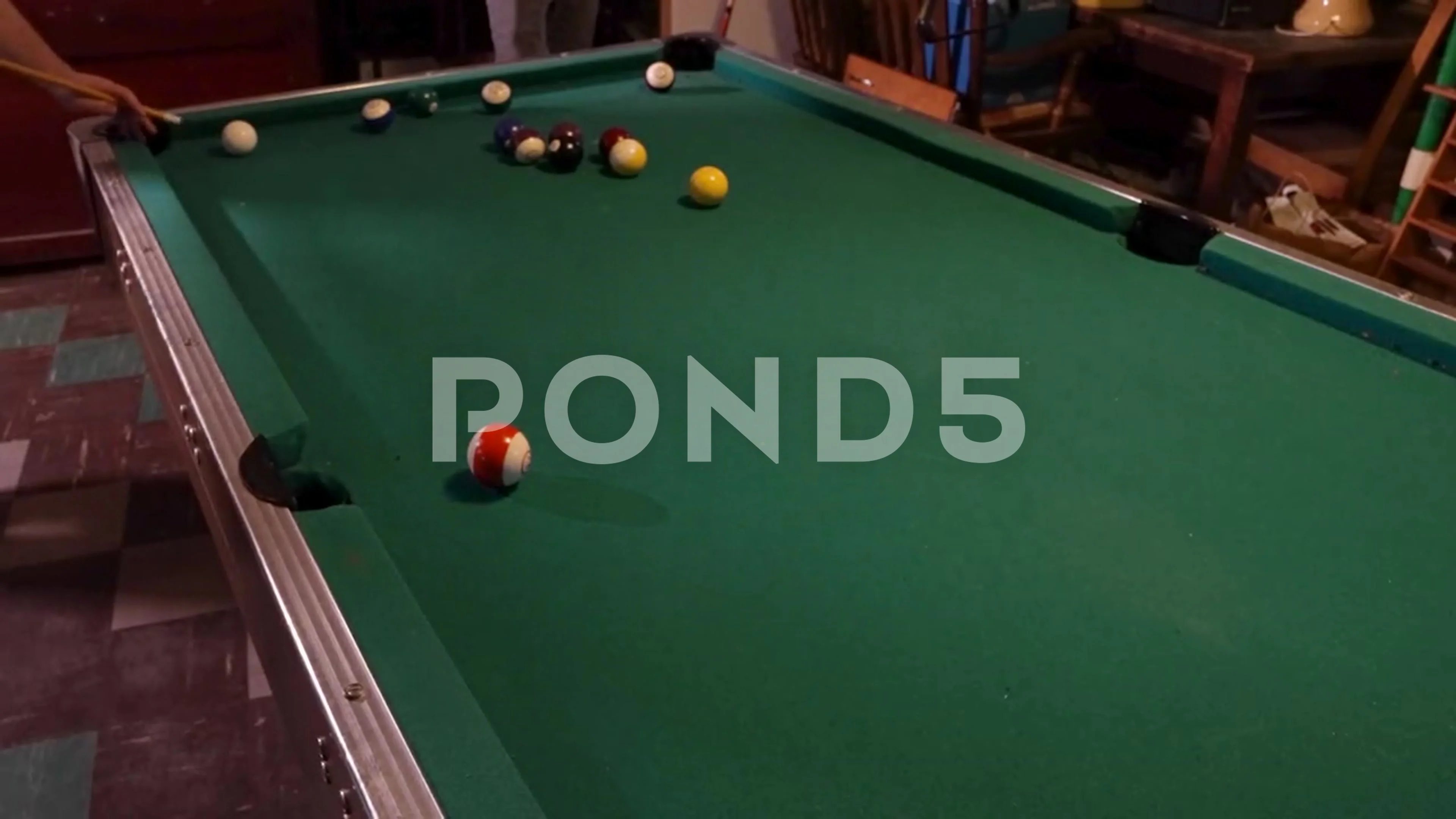 What Is A Pool Table With No Pockets Brokeasshome Com   Pocket Sink Shot Pool Table Footage 170119757 Prevstill 