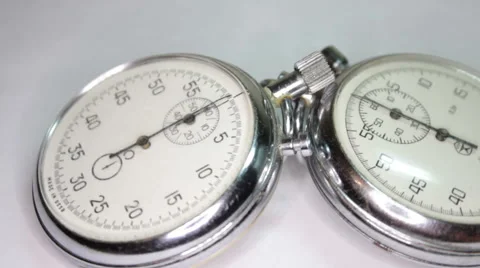 Pocket Stopwatch Stock-Footage 44395478