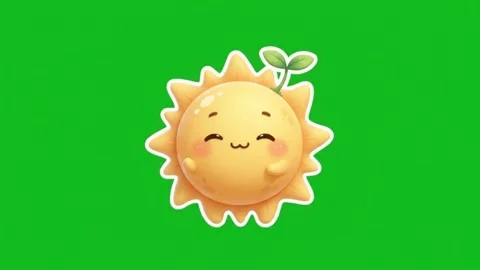 Pocket Sun Sprout Video stock 346165503