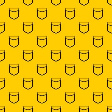 Pocket with valve pattern vector Stock Illustration