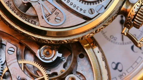 Pocket Watch close up Video stock 800495