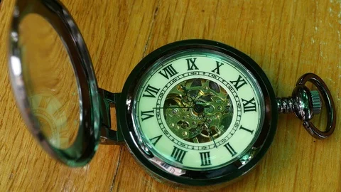 Pocket Watch closeup Stock Footage 91144169