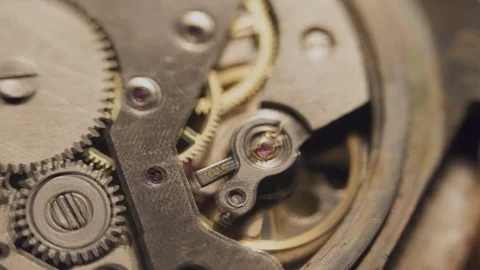 Pocket watch going. Time lapse. Stock Footage 83932395