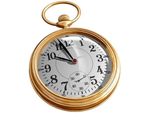 Pocket watch Stock Illustration