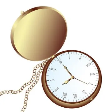 Pocket watch Stock Illustration