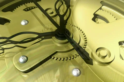 Pocket Watch NTSC Stockbeeldmateriaal 468144