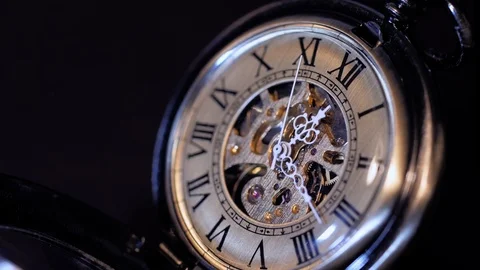 Pocket Watch Timelapse Stock Footage 102606617
