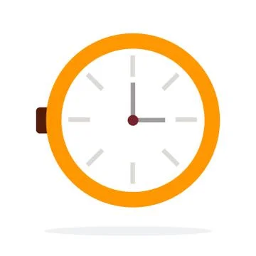 Pocket watch vector flat isolated Illustrazione stock