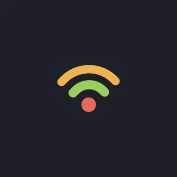 Podcast computer symbol Stock Illustration