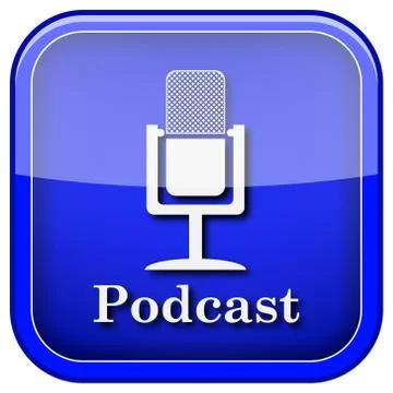Podcast icon Stock Illustration