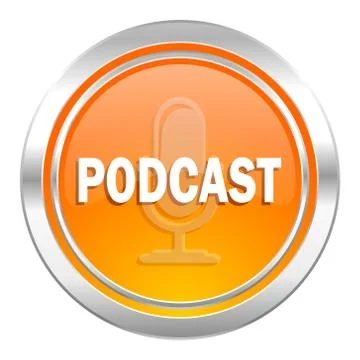 Podcast icon. Stock Illustration