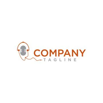 Podcast Illustrazione stock