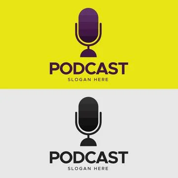 PodCast Logo Stock-Illustration