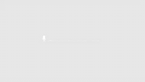 Podcast microphone audio sound waveform animation, Speech waves animation Stock Footage 275807567