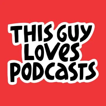 Podcast Vector Concept. Hand drawn lettering Stock Illustration