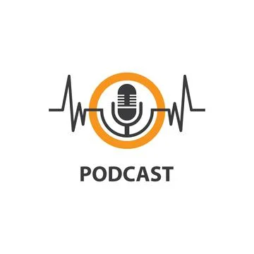 Podcast vector design Stock Illustration