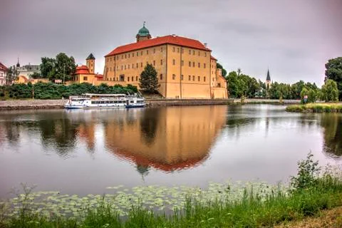 Podebrady Castle Stock Photos