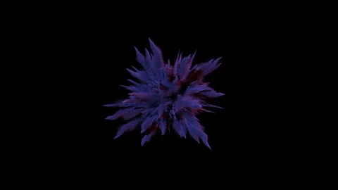 Poder Explosion Stock Footage 128234964