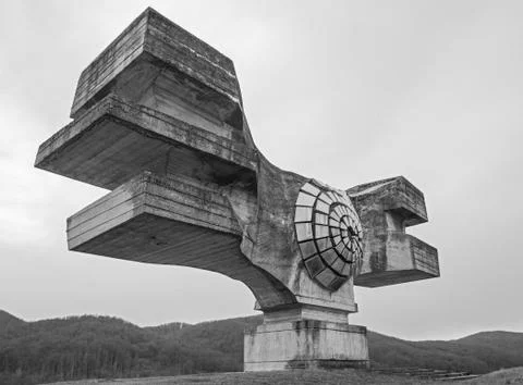 Podgaric Monument Stock Photos