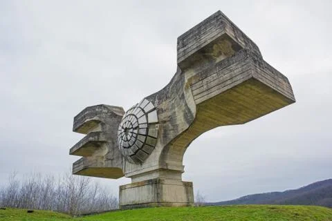 Podgaric Monument Stock Photos