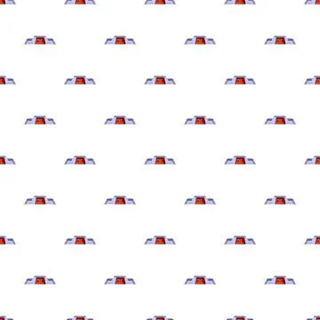 Podium award stage repeat pattern design Stock Illustration