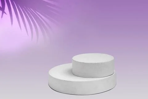 Podium for Cosmetics, Soap, Items Presentation. Abstract Minimal Geometric Sp Stock Illustration