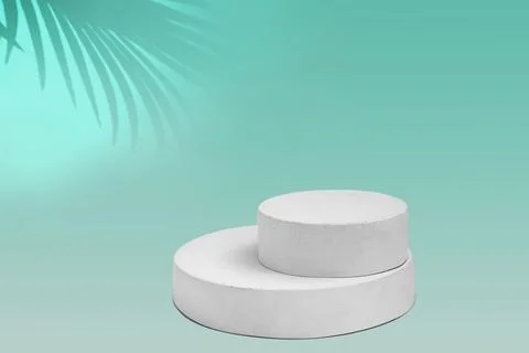 Podium for Cosmetics, Soap, Items Presentation. Abstract Minimal Geometric Sp Stock Illustration