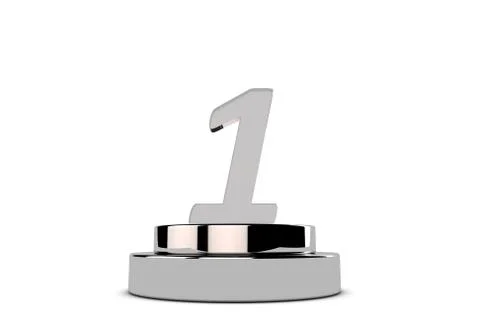 Podium first place Stock Illustration