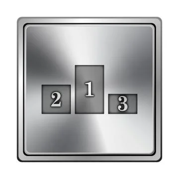 Podium icon Stock Illustration