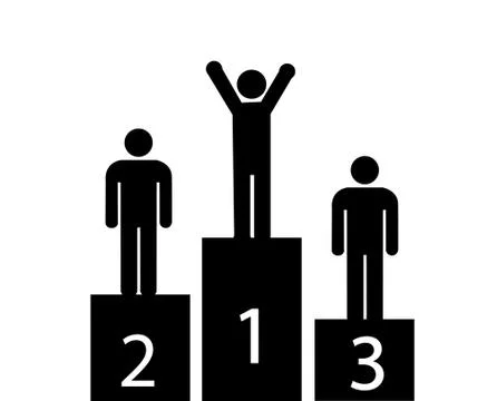 Podium icon Stock Illustration