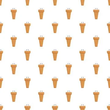 Podium lectern pattern with microphones for speech Stock Illustration
