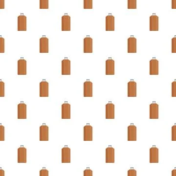 Podium lectern seamless pattern representing public speaking Stock Illustration