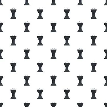 Podium microphone pattern for public speaking events Stock Illustration
