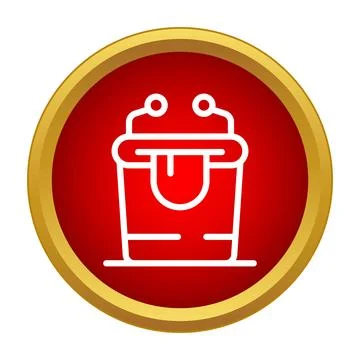 Podium microphone speaker symbol representing public speech Stock Illustration