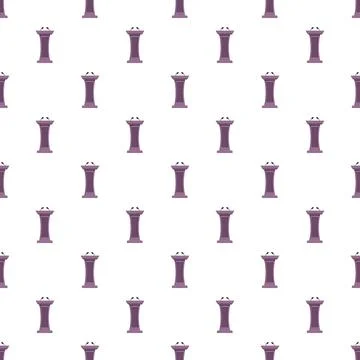 Podium pattern for public speaking and presentation background Stock Illustration