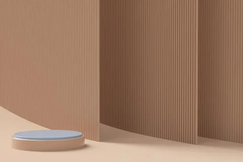 Podium for performance or presentation. 스톡 일러스트