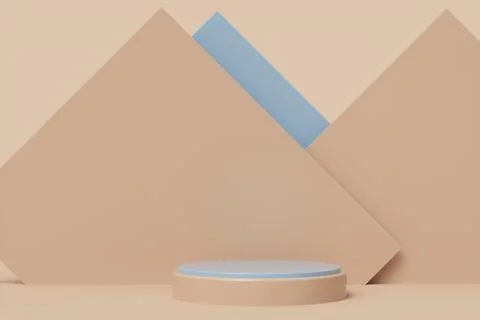 Podium for performance or presentation. 스톡 일러스트