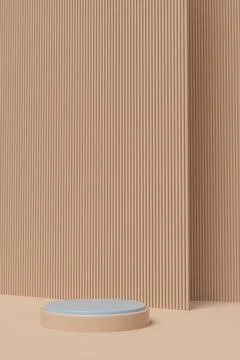 Podium for performance or presentation. 스톡 일러스트